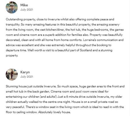 Stunning - Cinema, Games & Hot Tub Inverurie